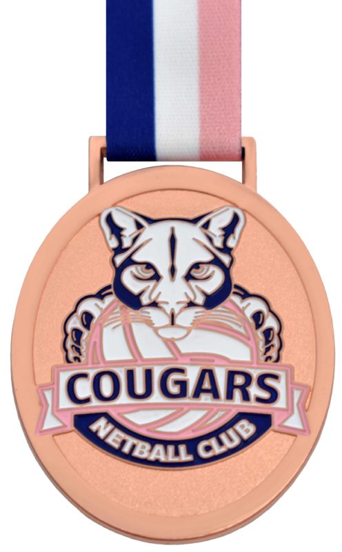 Medals Australia - Custom Designed Medals - Cougars Netball Club