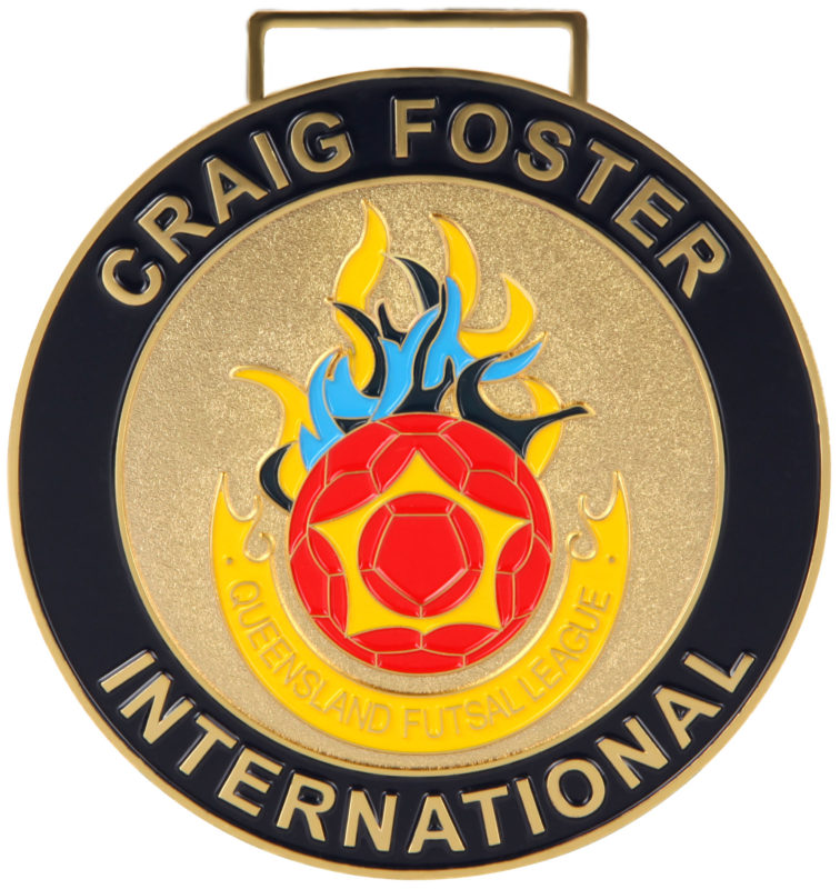 Medals Australia - Custom Designed Medals - Craig Foster International 2017