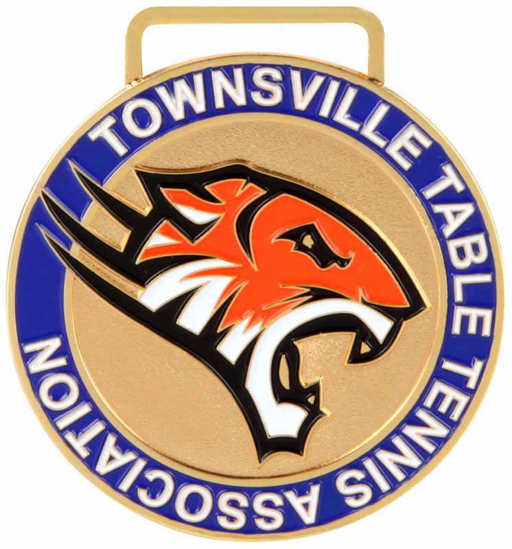 Medals Australia - Custom Designed Medals - Townsville Table Tennis Association