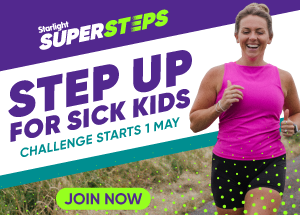 Starlight Foundation Super Steps - join now